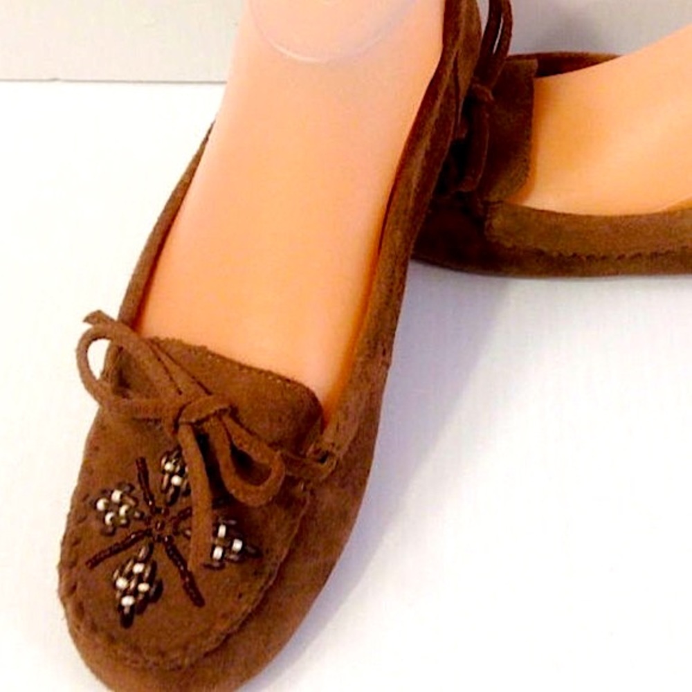 Minnetonka Brown Suede Moccasin - image 3